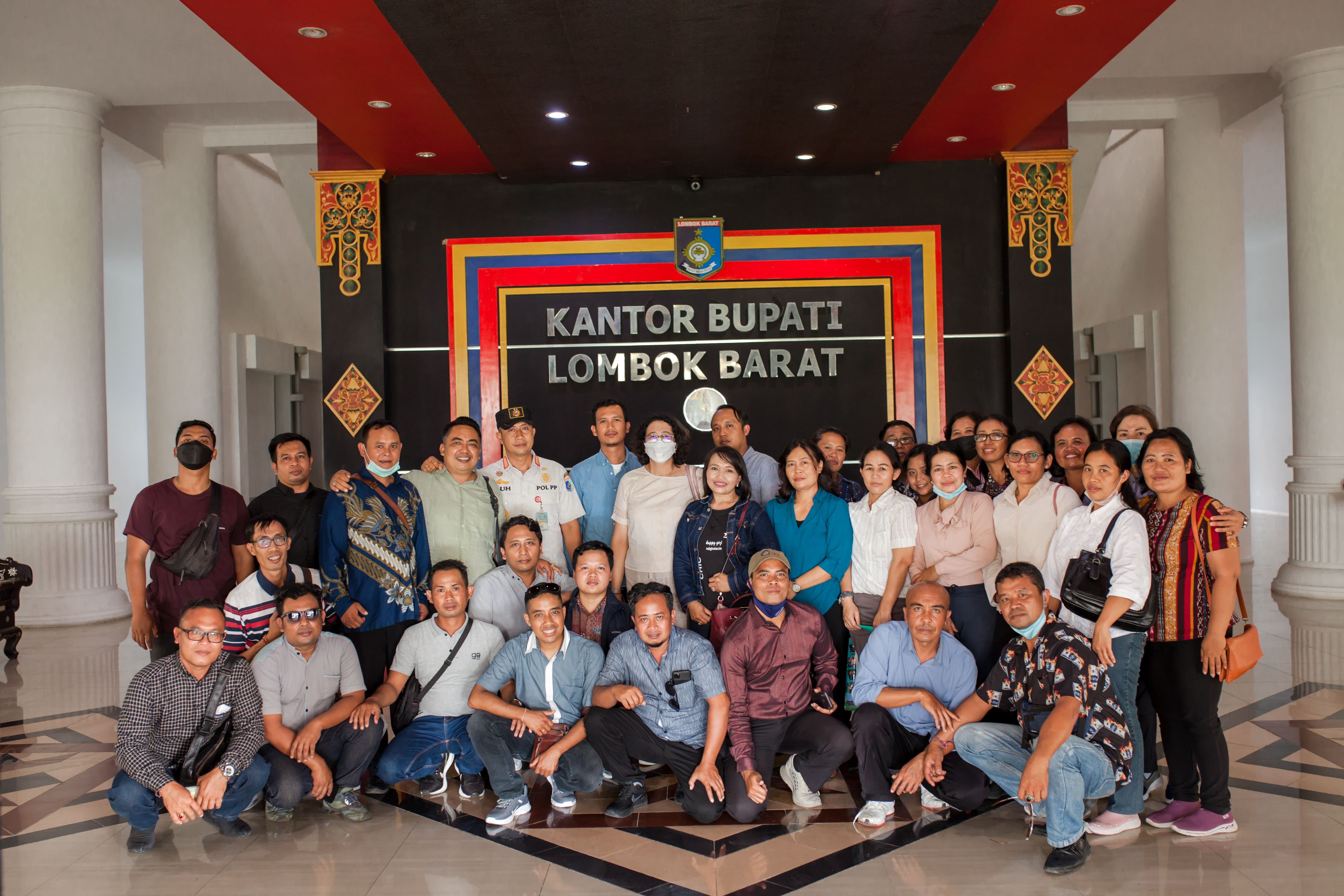 Study Tiru ke BKPSDM Kabupaten Lombok Barat